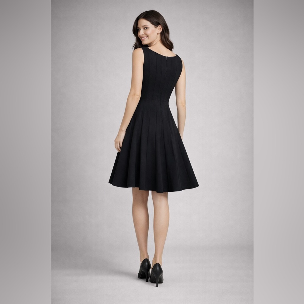 Calvin Klein Black Midi Dress - Picture 2 of 8